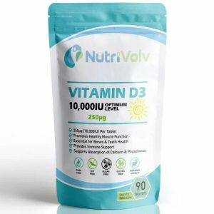 Vitamin D3 10000IU (90 Tablets)