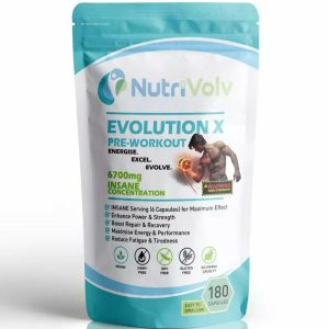 Evolution X Pre Workout 6700mg Capsules