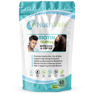 Biotin 10000μg With Zinc & Copper (60 Tablets)