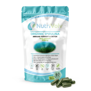 Organic Spirulina 500mg Capsules