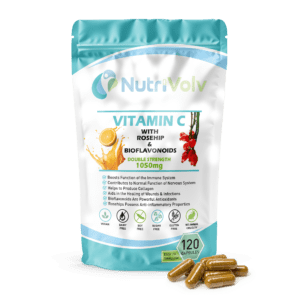 Vitamin C, Rosehip & Bioflavonoids 1050mg Capsules