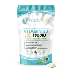 Vitamin D3 1000IU (180 Tablets)