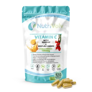 Vitamin C, Rosehip & Bioflavonoids (120 Capsules)