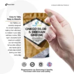 Ginkgo Biloba 6000mg & Siberian Ginseng 600mg
