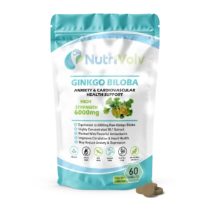 Ginkgo Biloba 6000mg & Siberian Ginseng 600mg