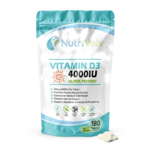 Vitamin D3 4000IU (180 Tablets)