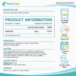 Vitamin D3 4000IU (120 Softgels)