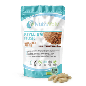 Psyllium Husk 800mg (120 Capsules)