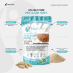 Psyllium Husk 800mg (120 Capsules)
