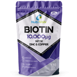 Biotin 10,000µg with Zinc & Copper