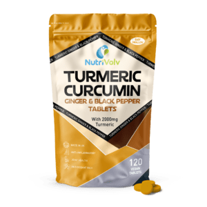 Turmeric Curcumin 3200mg with Ginger & Black Pepper | 120 Tablets