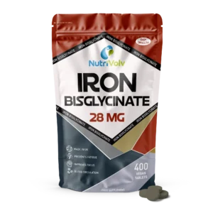 Iron Bisglycinate 28mg | 400 Tablets