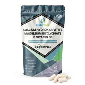 Calcium, Magnesium & Vitamin D3 Complex (60 Capsules)
