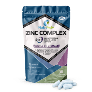 Zinc Complex with OptiZinc (30 Vegetarian Capsules)