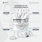 Magnesium XR Tri-Source Complex with L-Theanine, Taurine & Vitamin  B6 | 90 Vegan Tablets